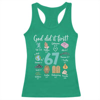 God Did It First 6 7 Racerback Tank Top Funny Christian Bible Verse Meme 67 References - Wonder Print Shop