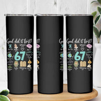 God Did It First 6 7 Skinny Tumbler Funny Christian Bible Verse Meme 67 References - Wonder Print Shop