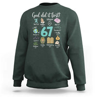 God Did It First 6 7 Sweatshirt Funny Christian Bible Verse Meme 67 References - Wonder Print Shop