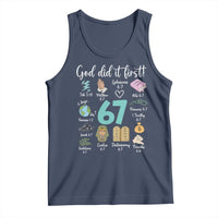 God Did It First 6 7 Tank Top Funny Christian Bible Verse Meme 67 References - Wonder Print Shop