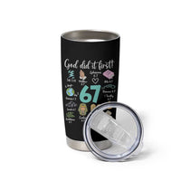 God Did It First 6 7 Tumbler Cup Funny Christian Bible Verse Meme 67 References - Wonder Print Shop