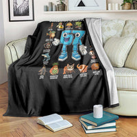 Italian Brainrot 67 Meme Throw Blanket Funny Six Seven Absurdist Viral Chaoscore Internet Humor Addicts - undefined