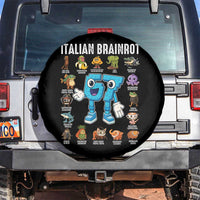 Italian Brainrot 67 Meme Spare Tire Cover Funny Six Seven Absurdist Viral Chaoscore Internet Humor Addicts - Wonder Print Shop
