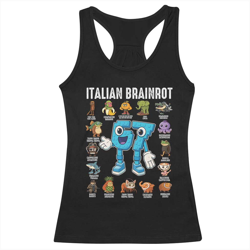 Gingerbread Classroom 67 Meme Racerback Tank Top Funny Christmas Teacher My Students To Stop Saying Six Seven - Wonder Print Shop