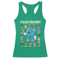 Gingerbread Classroom 67 Meme Racerback Tank Top Funny Christmas Teacher My Students To Stop Saying Six Seven - Wonder Print Shop