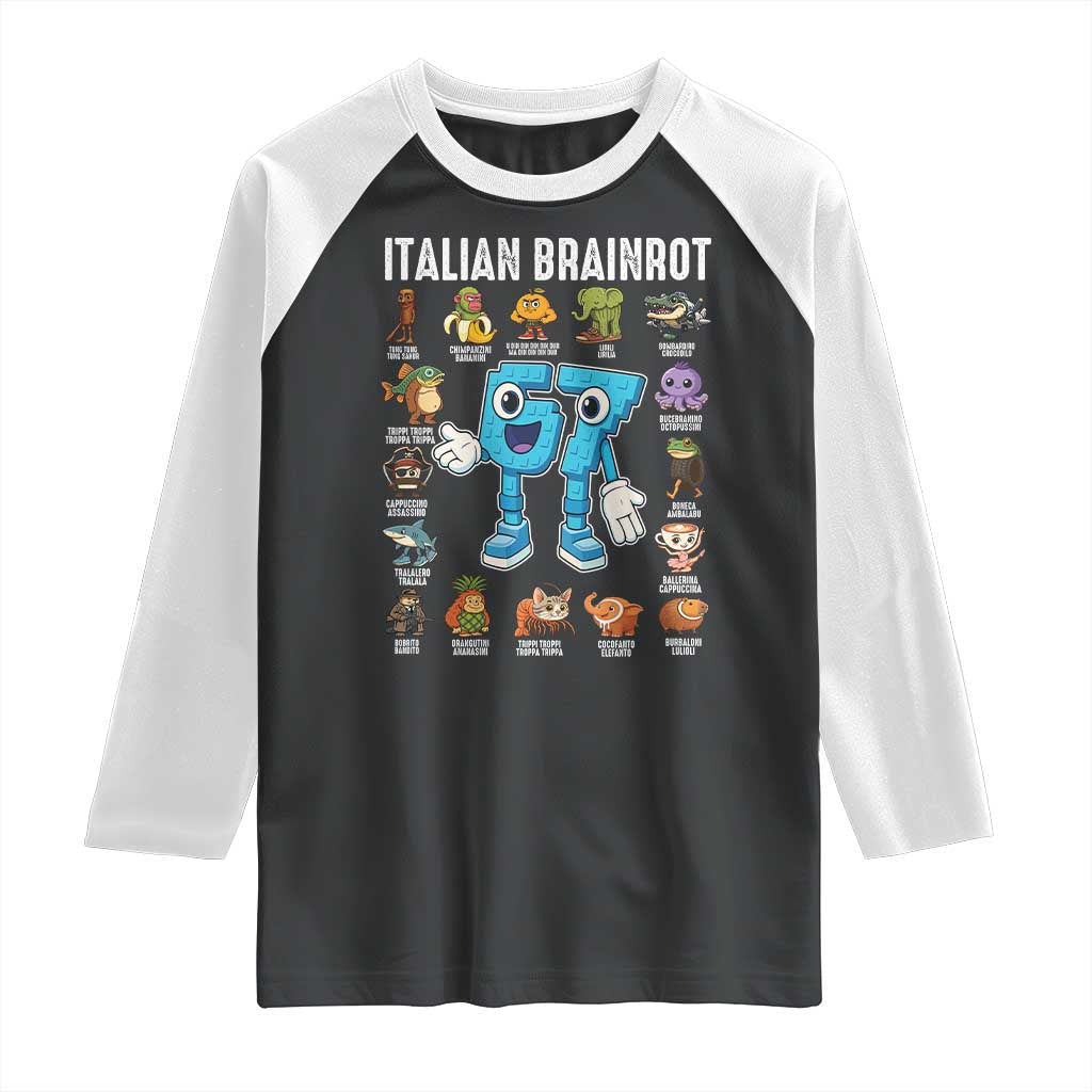 Gingerbread Classroom 67 Meme Raglan Shirt Funny Christmas Teacher My Students To Stop Saying Six Seven - Wonder Print Shop