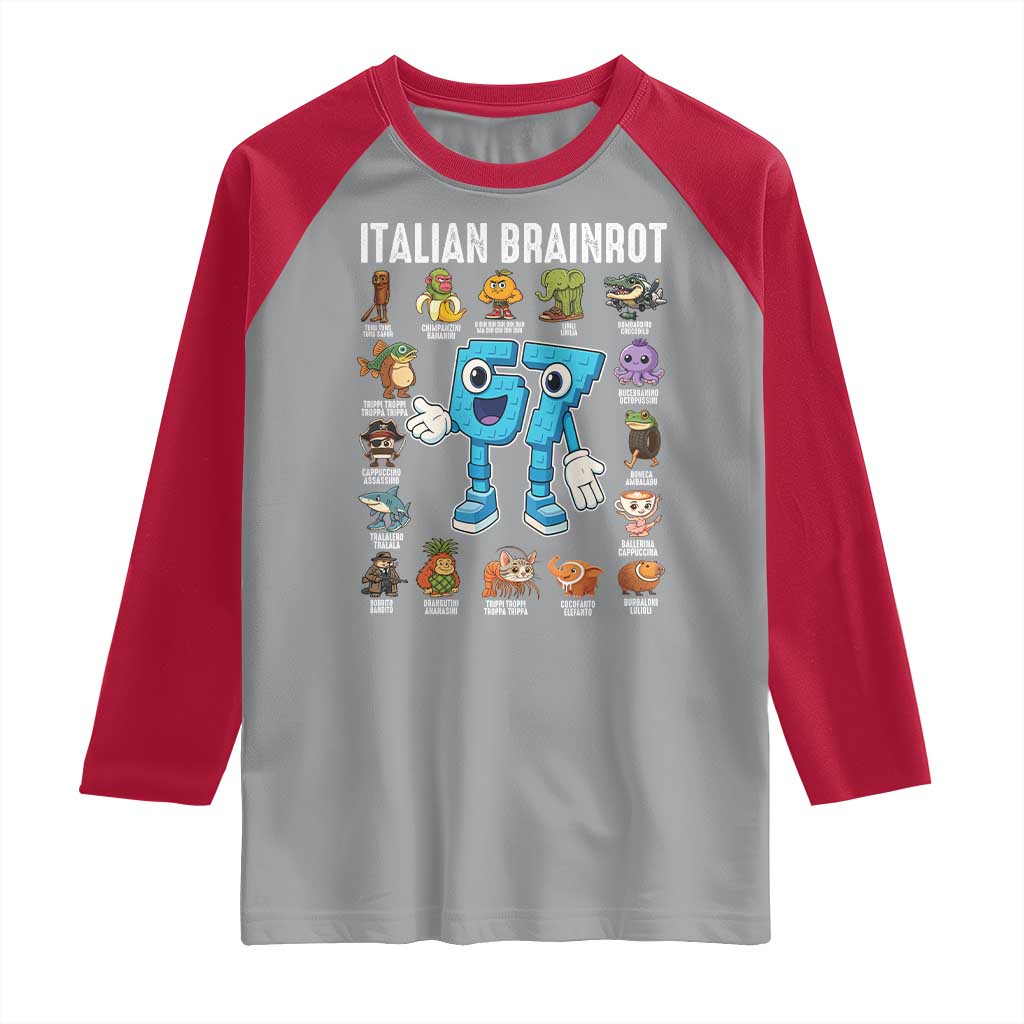 Gingerbread Classroom 67 Meme Raglan Shirt Funny Christmas Teacher My Students To Stop Saying Six Seven - Wonder Print Shop
