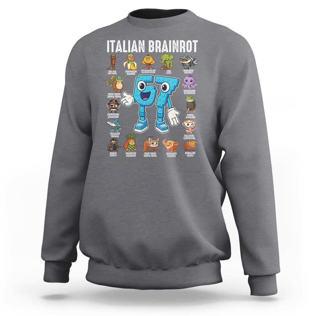 Gingerbread Classroom 67 Meme Sweatshirt Funny Christmas Teacher My Students To Stop Saying Six Seven - Wonder Print Shop