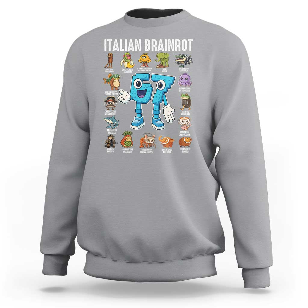 Gingerbread Classroom 67 Meme Sweatshirt Funny Christmas Teacher My Students To Stop Saying Six Seven - Wonder Print Shop