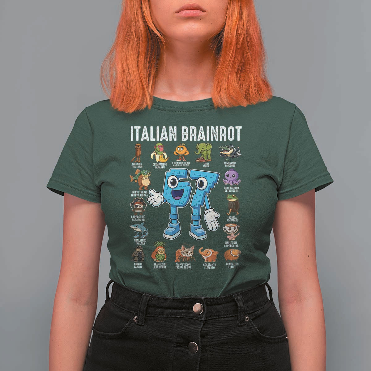 Gingerbread Classroom 67 Meme T Shirt For Women Funny Christmas Teacher My Students To Stop Saying Six Seven - Wonder Print Shop