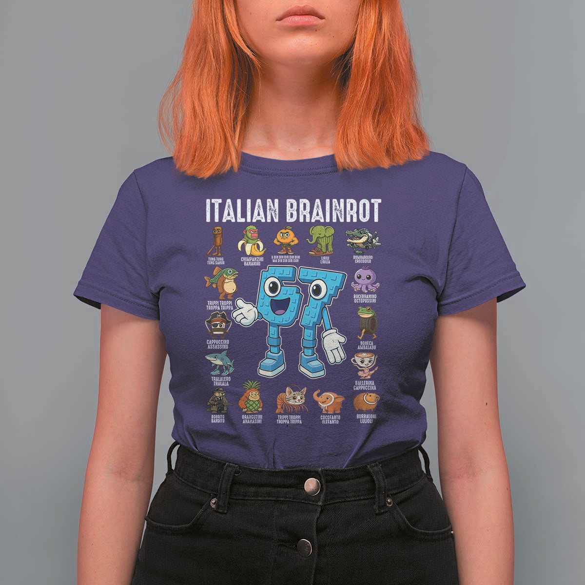 Gingerbread Classroom 67 Meme T Shirt For Women Funny Christmas Teacher My Students To Stop Saying Six Seven - Wonder Print Shop