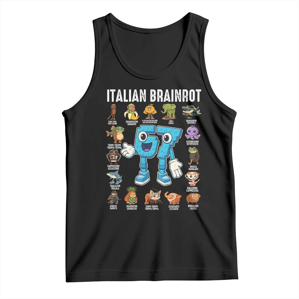 Gingerbread Classroom 67 Meme Tank Top Funny Christmas Teacher My Students To Stop Saying Six Seven - Wonder Print Shop