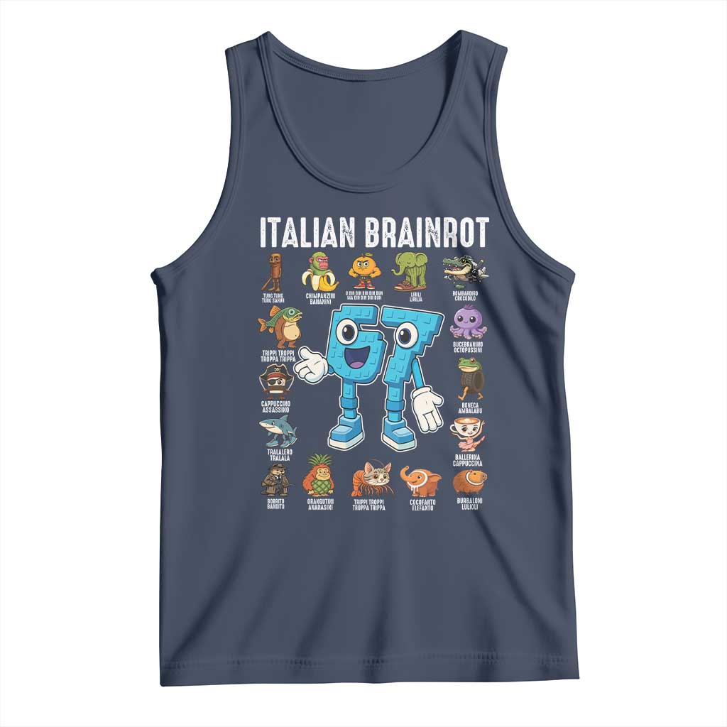 Gingerbread Classroom 67 Meme Tank Top Funny Christmas Teacher My Students To Stop Saying Six Seven - Wonder Print Shop
