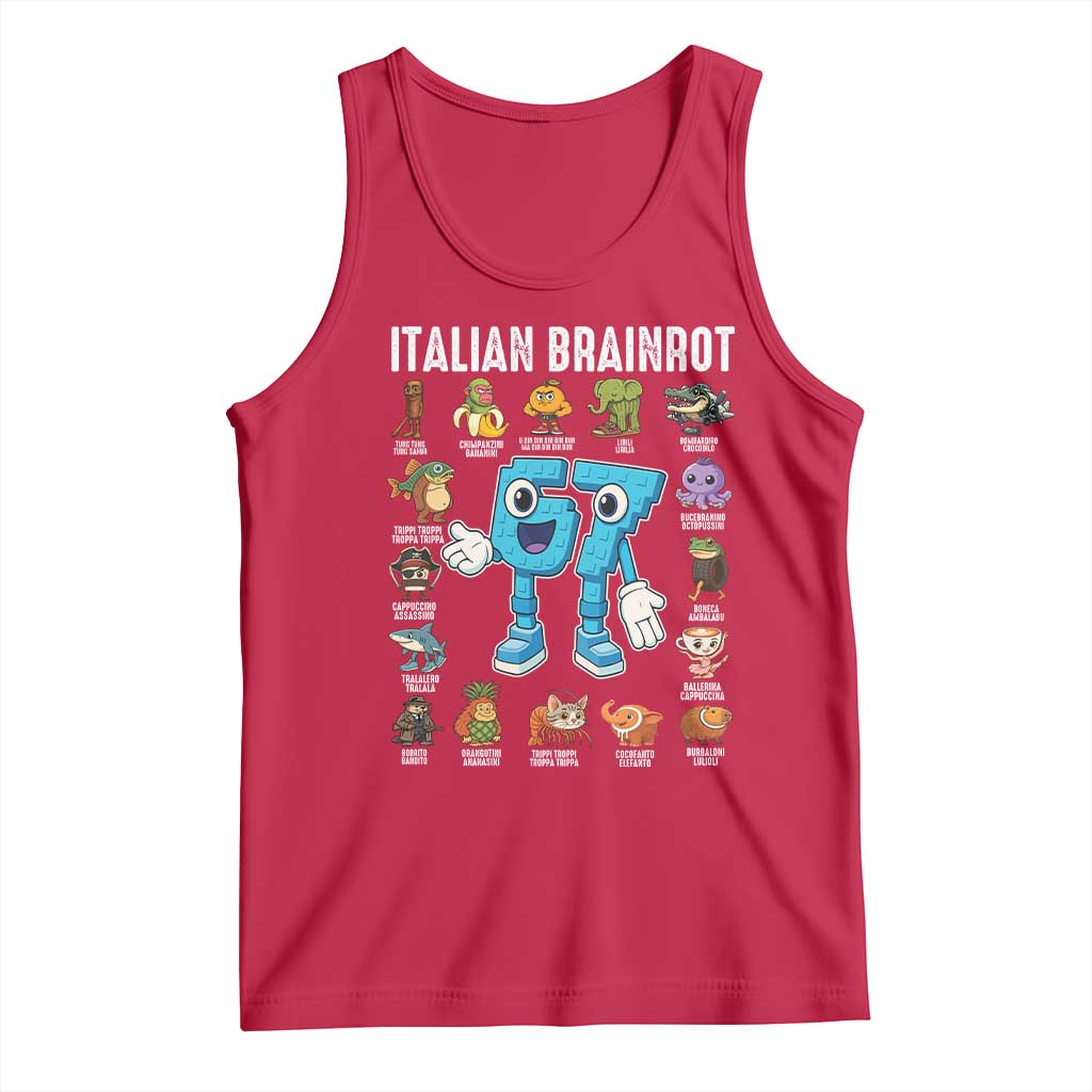 Gingerbread Classroom 67 Meme Tank Top Funny Christmas Teacher My Students To Stop Saying Six Seven - Wonder Print Shop