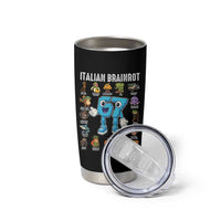 Italian Brainrot 67 Meme Tumbler Cup Funny Six Seven Absurdist Viral Chaoscore Internet Humor Addicts - Wonder Print Shop