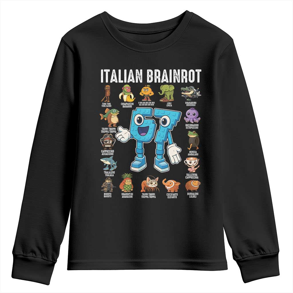 Gingerbread Classroom 67 Meme Youth Sweatshirt Funny Christmas Teacher My Students To Stop Saying Six Seven - Wonder Print Shop