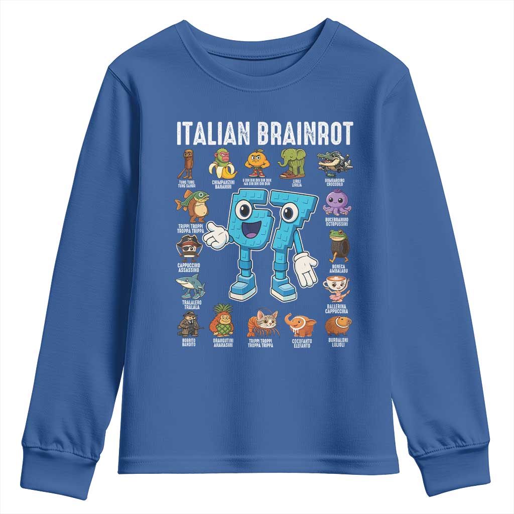 Gingerbread Classroom 67 Meme Youth Sweatshirt Funny Christmas Teacher My Students To Stop Saying Six Seven - Wonder Print Shop