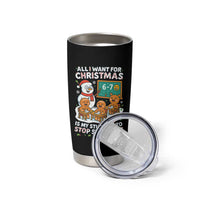 Gingerbread Classroom 67 Meme Tumbler Cup Funny Christmas Teacher My Students To Stop Saying Six Seven - Wonder Print Shop