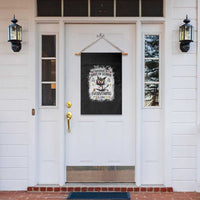 I Survived 67 Days of School Garden Flag Funny Teacher Black Cat Chaos Everything Is Fine - Wonder Print Shop