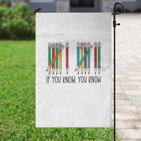 Funny 6 7 Pencil Humor Garden Flag If You Know You Know Six Seven Joke - Wonder Print Shop