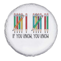 Funny 6 7 Pencil Humor Spare Tire Cover If You Know You Know Six Seven Joke - Wonder Print Shop