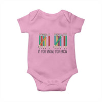Funny 6 7 Pencil Humor Baby Onesie If You Know You Know Six Seven Joke - Wonder Print Shop
