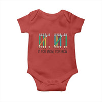 Funny 6 7 Pencil Humor Baby Onesie If You Know You Know Six Seven Joke - Wonder Print Shop