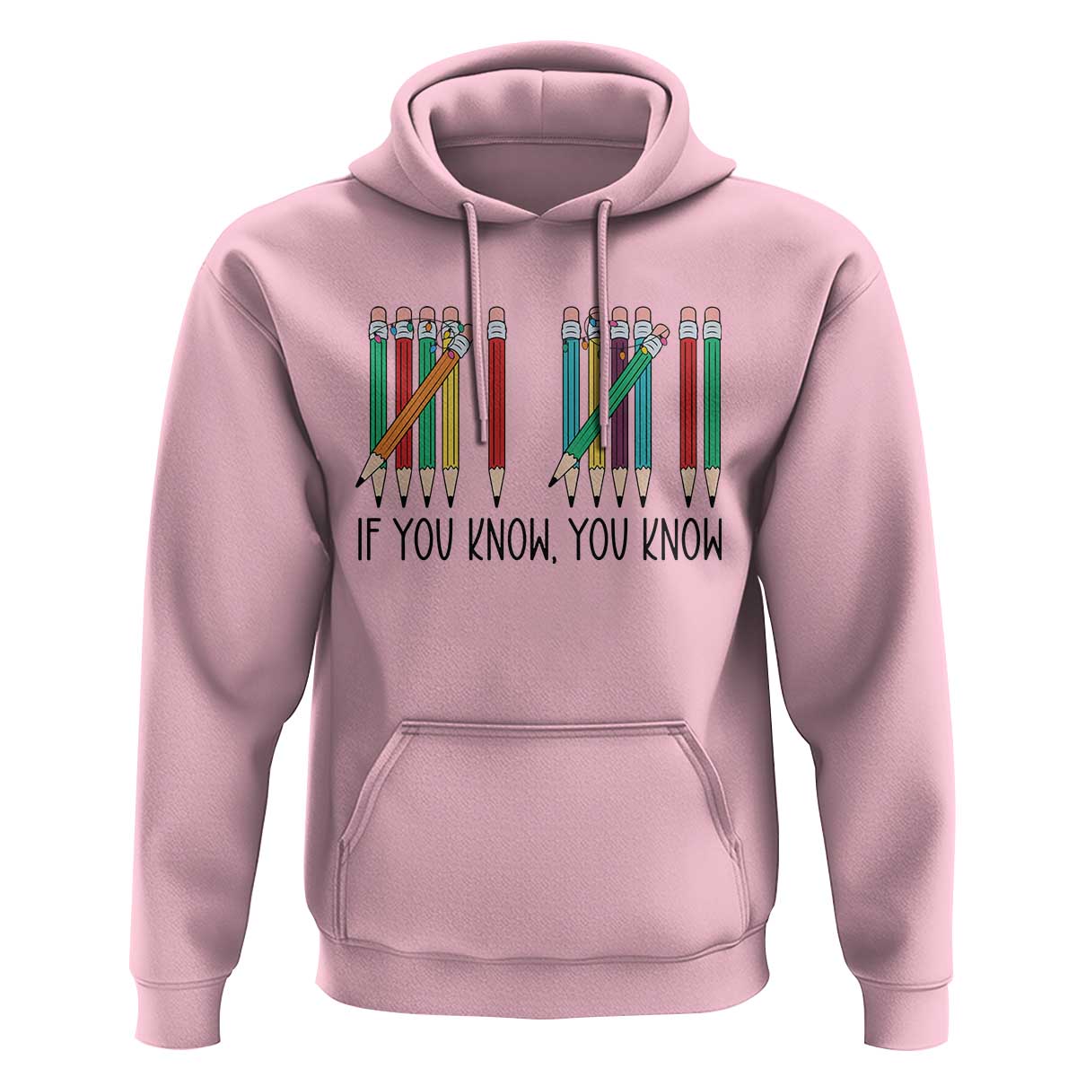 Funny 6 7 Pencil Humor Hoodie If You Know You Know Six Seven Joke - Wonder Print Shop