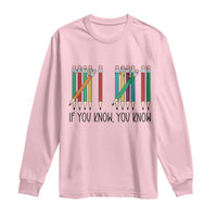 Funny 6 7 Pencil Humor Long Sleeve Shirt If You Know You Know Six Seven Joke - Wonder Print Shop