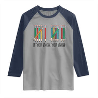 Funny 6 7 Pencil Humor Raglan Shirt If You Know You Know Six Seven Joke - Wonder Print Shop