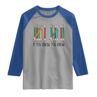 Funny 6 7 Pencil Humor Raglan Shirt If You Know You Know Six Seven Joke - Wonder Print Shop