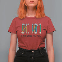 Funny 6 7 Pencil Humor T Shirt For Women If You Know You Know Six Seven Joke - Wonder Print Shop