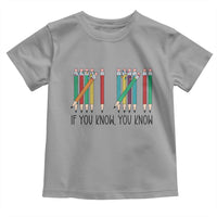 Funny 6 7 Pencil Humor Toddler T Shirt If You Know You Know Six Seven Joke - Wonder Print Shop