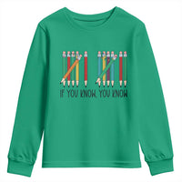 Funny 6 7 Pencil Humor Youth Sweatshirt If You Know You Know Six Seven Joke - Wonder Print Shop
