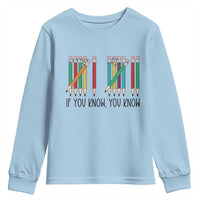 Funny 6 7 Pencil Humor Youth Sweatshirt If You Know You Know Six Seven Joke - Wonder Print Shop