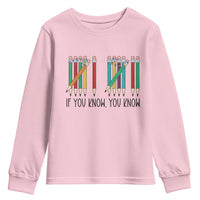 Funny 6 7 Pencil Humor Youth Sweatshirt If You Know You Know Six Seven Joke - Wonder Print Shop