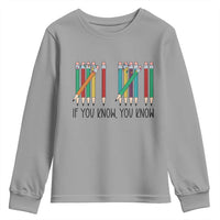 Funny 6 7 Pencil Humor Youth Sweatshirt If You Know You Know Six Seven Joke - Wonder Print Shop