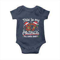 This Is My 67 Christmas Pajama Baby Onesie Funny Six Seven Buffalo Plaid Sleep Shirt Hot Xmas - Wonder Print Shop