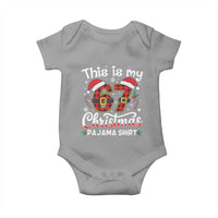 This Is My 67 Christmas Pajama Baby Onesie Funny Six Seven Buffalo Plaid Sleep Shirt Hot Xmas - Wonder Print Shop