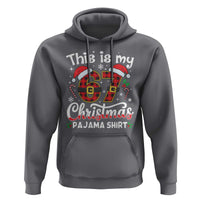 This Is My 67 Christmas Pajama Hoodie Funny Six Seven Buffalo Plaid Sleep Shirt Hot Xmas - Wonder Print Shop