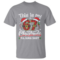 This Is My 67 Christmas Pajama T Shirt Funny Six Seven Buffalo Plaid Sleep Shirt Hot Xmas - Wonder Print Shop