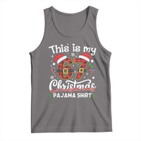 This Is My 67 Christmas Pajama Tank Top Funny Six Seven Buffalo Plaid Sleep Shirt Hot Xmas - Wonder Print Shop