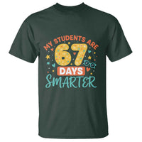 My Students Are 67 Days Smarter T Shirt Funny Sixe Seven Meme Cute Teacher Pride - Wonder Print Shop