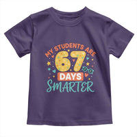 My Students Are 67 Days Smarter Toddler T Shirt Funny Sixe Seven Meme Cute Teacher Pride - Wonder Print Shop