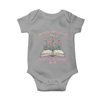 How Many Nights a Week Should You Be Reading 6 7 Baby Onesie Aesthetic Floral Book - Wonder Print Shop