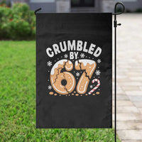 Crumbled by 67 Garden Flag Funny Gingerbread Christmas Meme Cookie Chaos - Wonder Print Shop
