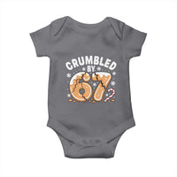 Crumbled by 67 Baby Onesie Funny Gingerbread Christmas Meme Cookie Chaos - Wonder Print Shop