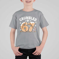 Crumbled by 67 T Shirt For Kid Funny Gingerbread Christmas Meme Cookie Chaos - Wonder Print Shop