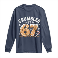 Crumbled by 67 Long Sleeve Shirt Funny Gingerbread Christmas Meme Cookie Chaos - Wonder Print Shop