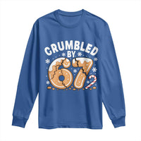 Crumbled by 67 Long Sleeve Shirt Funny Gingerbread Christmas Meme Cookie Chaos - Wonder Print Shop